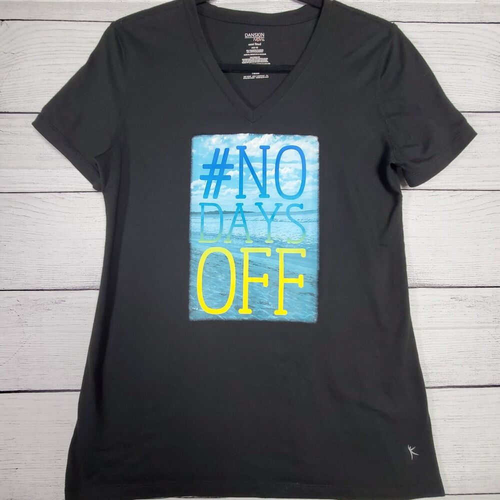 Danskin Now No Days Off Active Tee Medium